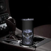 Skull Skinny Tumbler Purple Death Reaper - Wonder Print Shop
