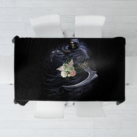 Skull Tablecloth Purple Death Reaper - Wonder Print Shop
