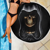 Skull Beach Blanket Double Skull And Death Angel - Wonder Print Shop