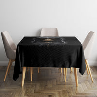 Skull Tablecloth Double Skull And Death Angel - Wonder Print Shop