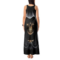 Skull Tank Maxi Dress Double Skull And Death Angel - Wonder Print Shop