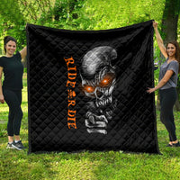 Skull Quilt Ride Or Die - Wonder Print Shop