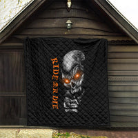 Skull Quilt Ride Or Die - Wonder Print Shop