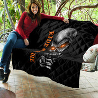Skull Quilt Ride Or Die - Wonder Print Shop