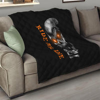 Skull Quilt Ride Or Die - Wonder Print Shop