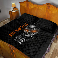 Skull Quilt Bed Set Ride Or Die - Wonder Print Shop