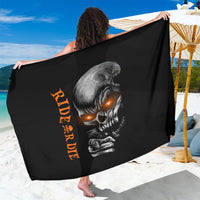 Skull Sarong Ride Or Die - Wonder Print Shop