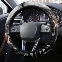 Skull Steering Wheel Cover Ride Or Die - Wonder Print Shop