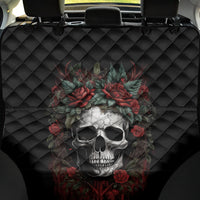 Skull Back Car Seat Cover Red Rose - Wonder Print Shop
