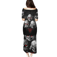 Skull Puletasi No See No Hear No Speak Evil - Wonder Print Shop