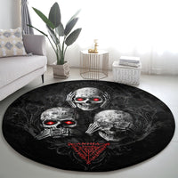 skull-round-carpet-no-see-no-hear-no-speak-evil