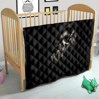 Skull Quilt Evil Skeleton Look Inside - Wonder Print Shop