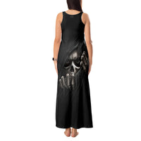 Skull Tank Maxi Dress Evil Skeleton Look Inside - Wonder Print Shop