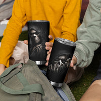 Skull Tumbler Cup Evil Skeleton Look Inside - Wonder Print Shop