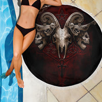 Skull Beach Blanket Boy Band Queen - Wonder Print Shop