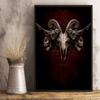 Skull Canvas Wall Art Boy Band Queen - Wonder Print Shop