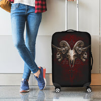 Skull Luggage Cover Boy Band Queen - Wonder Print Shop