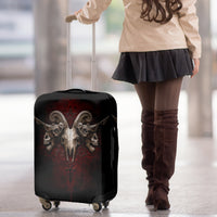 Skull Luggage Cover Boy Band Queen - Wonder Print Shop