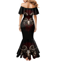 Skull Mermaid Dress Boy Band Queen - Wonder Print Shop
