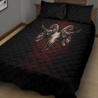 Skull Quilt Bed Set Boy Band Queen - Wonder Print Shop
