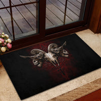 Skull Rubber Doormat Boy Band Queen - Wonder Print Shop