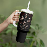 Skull Tumbler With Handle Boy Band Queen - Wonder Print Shop