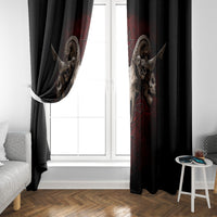 Skull Window Curtain Boy Band Queen - Wonder Print Shop