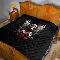 Skull Quilt Blood Skull Survivor - Wonder Print Shop
