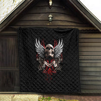 Skull Quilt Blood Skull Survivor - Wonder Print Shop