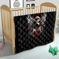 Skull Quilt Blood Skull Survivor - Wonder Print Shop
