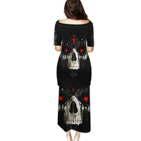 Skull Puletasi Black Reaper - Wonder Print Shop