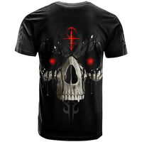 Skull T Shirt Black Reaper - Wonder Print Shop