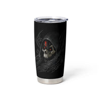 Skull Tumbler Cup Black Reaper - Wonder Print Shop