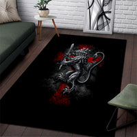 Skull Area Rug Death Skull Crusader - Wonder Print Shop