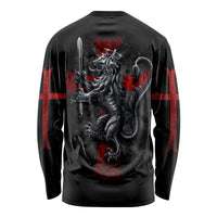 Skull Long Sleeve Shirt Death Skull Crusader - Wonder Print Shop