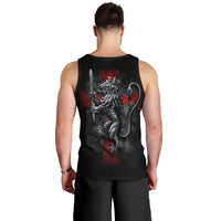 Skull Men Tank Top Death Skull Crusader DT01