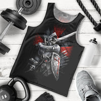 Skull Men Tank Top Death Skull Crusader DT01