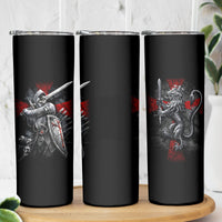 Skull Skinny Tumbler Death Skull Crusader - Wonder Print Shop