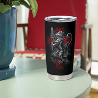 Skull Tumbler Cup Death Skull Crusader - Wonder Print Shop