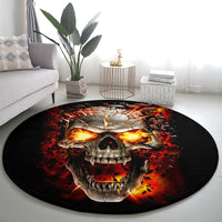 skull-round-carpet-fire-skull-tattoo-scream