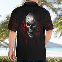 Skull Hawaiian Shirt Death Skull Game Over - Wonder Print Shop