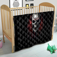 Skull Quilt Death Skull Game Over - Wonder Print Shop