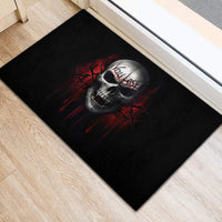 Skull Rubber Doormat Death Skull Game Over - Wonder Print Shop