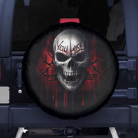 Skull Spare Tire Cover Death Skull Game Over - Wonder Print Shop