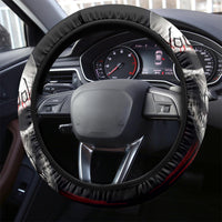 Skull Steering Wheel Cover Death Skull Game Over - Wonder Print Shop