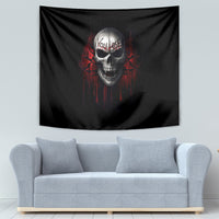 Skull Tapestry Death Skull Game Over - Wonder Print Shop