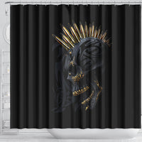 skull-shower-curtain-golden-skull-gangster