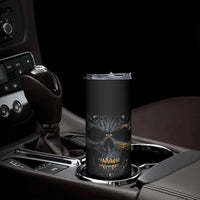 Skull Skinny Tumbler Golden Skull Gangster - Wonder Print Shop