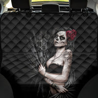 Skull Back Car Seat Cover Girl Day Of The Dead - Wonder Print Shop