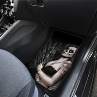 Skull Car Mats Girl Day Of The Dead - Wonder Print Shop